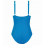 V-neck one-piece swimsuit without underwire Empreinte Epic (Bleu)
