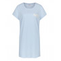 Chemise de nuit manches courtes 100% jersey coton Nuit Triumph (Fairy blue)