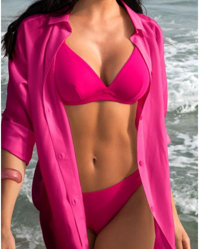 Chemise de plage Lise Charmel Grâce Infinie (Tresses Fuschia)