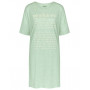 Night Triumph Short Sleeve Nightgown (Light green)