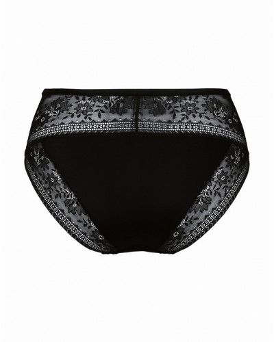 High waisted briefs Rosa Faia Rosemary (Black)