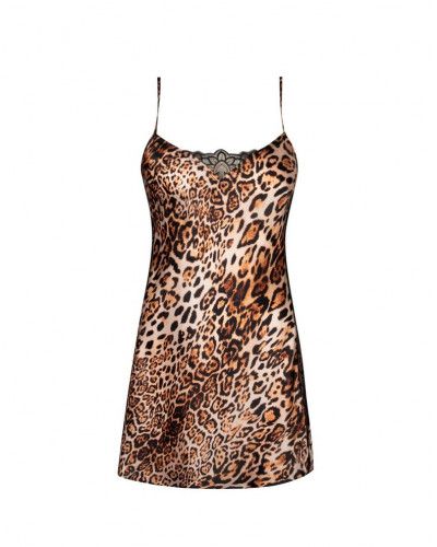 Camisone babydoll Lise Charmel Fauve Amour (Ambre Panthère)