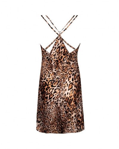 Camisone sexy Lise Charmel Fauve Amour (Ambre Panthère)