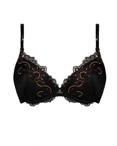 Progressive padded bra Lise Charmel Fauve Amour (Ambre Panthère)