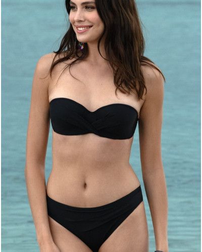 Strapless Padded Bath Bra Antigel La Chiquissima (Black)