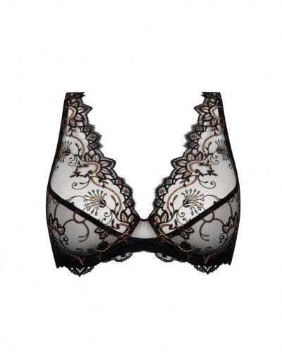 Soutien-gorge glamour Lise Charmel Fauve Amour (Ambre Panthère)