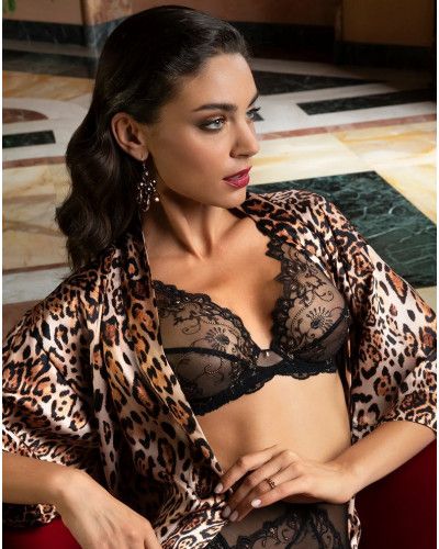 Glamour bra Lise Charmel Fauve Amour (Ambre Panthère)