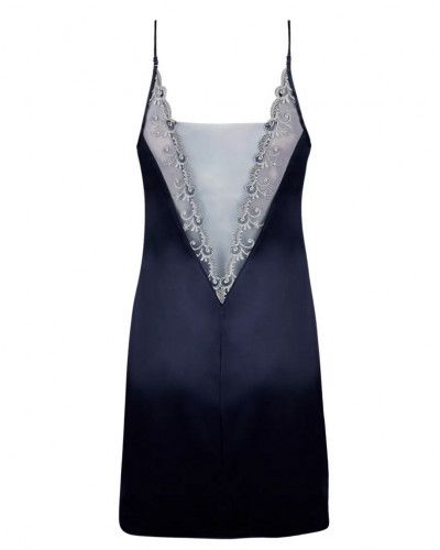 Camisón sexy Lise Charmel Déesse en Glam (Marine Argent)