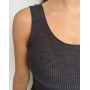 Camiseta lana y seda Oscalito 3442R (Ardoise)