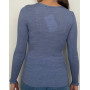 Round Collar Top wool and silk Oscalito 3446R (Hortensia)