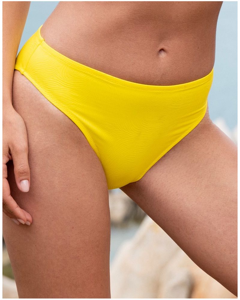 Charm bath briefs Antigel La Muse Des Vagues (Jaune)
