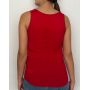 Camiseta Moretta Laine et soie (Rosso)