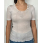 Camiseta lana y seda Oscalito 3414 (Argent)