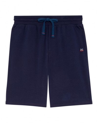 Sweat short 100% coton HOM Sport Lounge (Marine)
