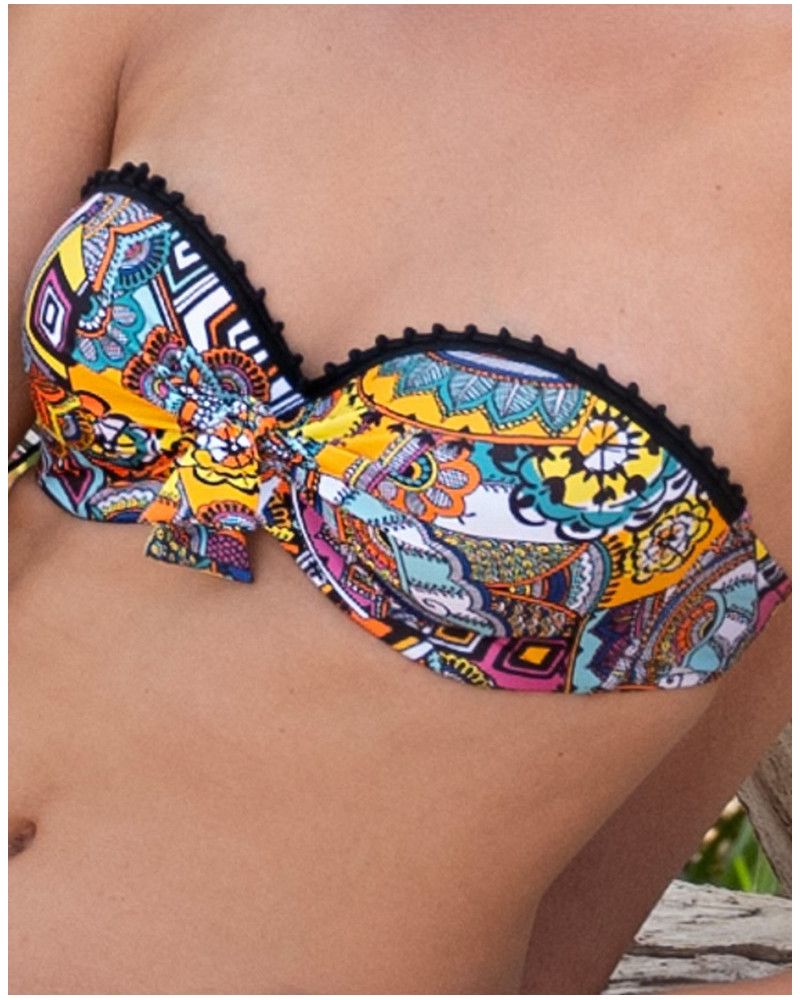 Padded strapless bath bra Antigel La Nomade (Eclat Nomade)