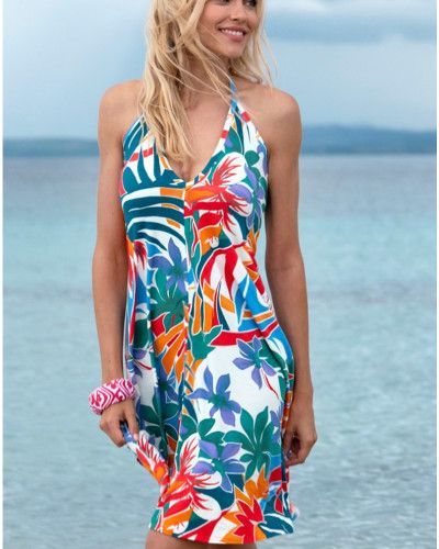 Vestido de playa Antigel La Flaneuse (Papiers Découpés)