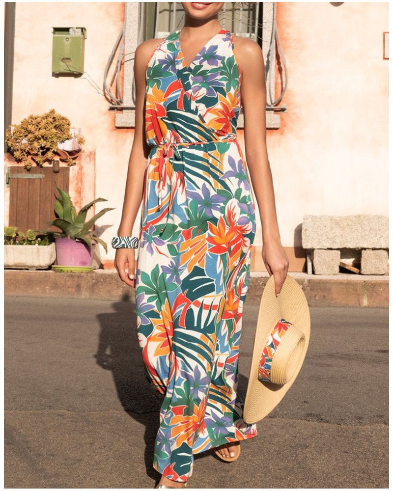 Vestido largo Antigel La Flaneuse (Papiers Découpés)