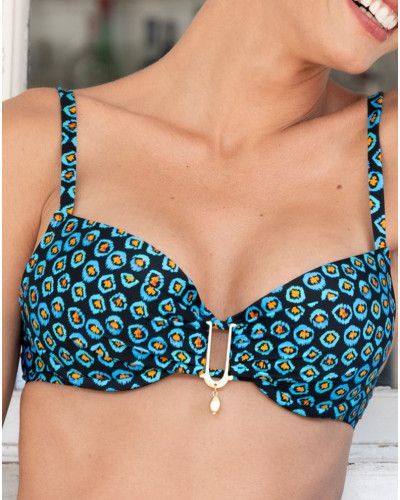 Soutien-gorge de bain coque Antigel La Vagabonde (Pois Soleil)