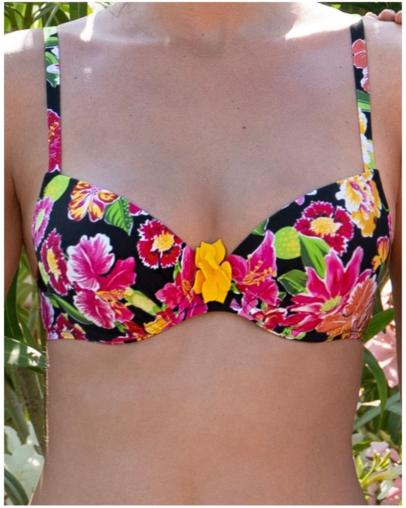 Padded bath bra Antigel La Feminissima (Rose Amethyste)