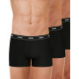 Pack of 3 Athena cotton boxers (Black Printed)