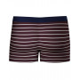 Boxer shorts Made in France Eminence (Rayures Marrons)