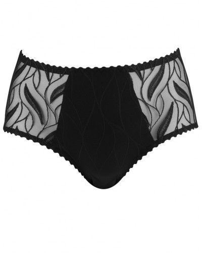 High waist knicker Louisa Bracq Julia (Black)