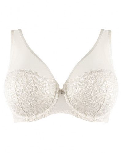 Plunge bra Louisa Bracq Electric Waves (Nacre)