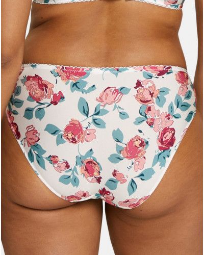 Brief Sans Complexe Tiffany (Imprimé Floral Rose & Ivoire)