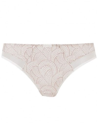 Brief Sans Complexe Complice (Imprimé Graphique Taupe)