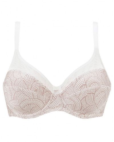 Soutien-gorge armatures Sans Complexe Complice (Imprimé Graphique Taupe)