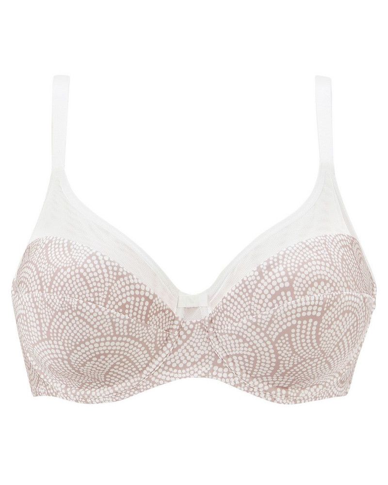 Soutien-gorge armatures Sans Complexe Complice (Imprimé Graphique Taupe)