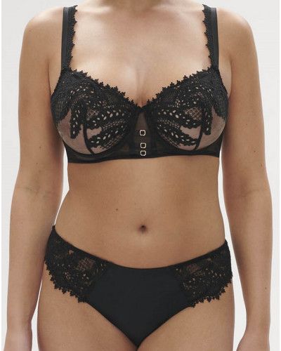 Demi bra Simone Pérèle Mystic (Black)