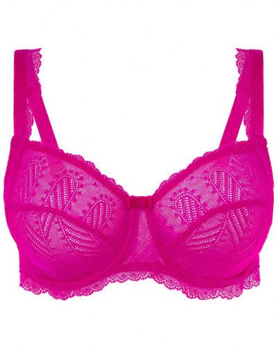 Soutien-gorge avec armature Simone Pérèle Canopée (Rose Hibiscus)