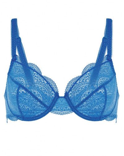 Sujetador clásico con aros Simone Pérèle Karma (Bleu Myosotis)