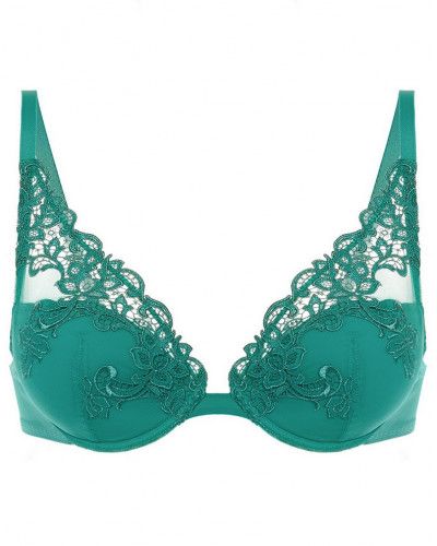 Push-up bra plunge Simone Pérèle Saga (Vert Garden)