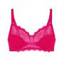 Structured underwired bra Simone Pérèle Caresse (Rose Teaberry)