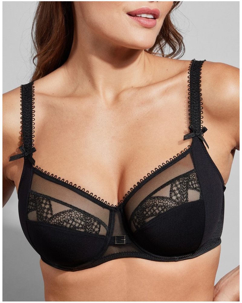 Sujetador con aros Empreinte Gustave (Negro)