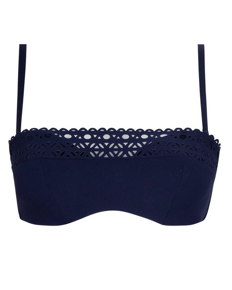 Sujetador de baño bandeau preformado Lise Charmel Ajourage Couture (Marina Couture)
