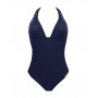 One-piece swimsuit seduction plunging back Lise Charmel Ajourage Couture (Marina Couture)