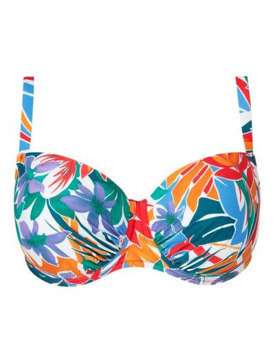 Soutien-gorge de bain emboîtant coque Antigel La Flaneuse (Papiers Découpés)