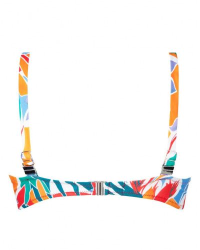 Soutien-gorge de bain armatures triangle Antigel La Flaneuse (Papiers Découpés)