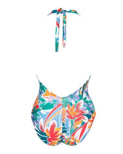 One-piece swimsuit swimmer Antigel La Flaneuse (Papiers Découpés)