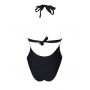 One Piece Swimsuit Swimmer Support Antigel La Vogueuse (Black)