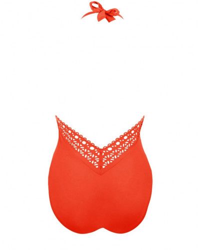 Maillot de bain une pièce nageur séduction Lise Charmel Ajourage Couture (Orange Couture)