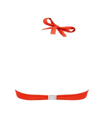 Soutien-gorge de bain triangle sans armature Lise Charmel Ajourage Couture (Orange Couture)