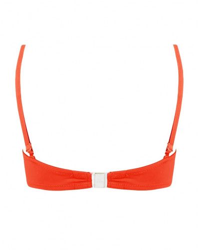 Padded bandeau bath bra Lise Charmel Ajourage Couture (Orange Couture)