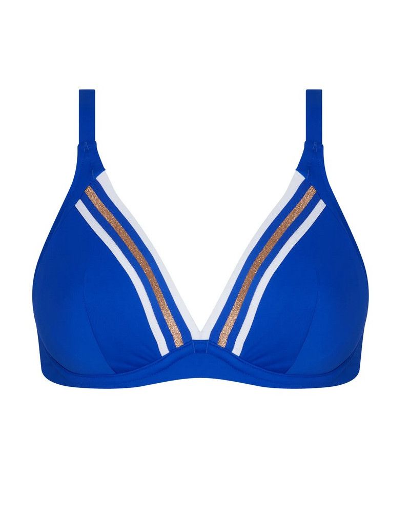 Underwired triangle bath bra Lise Charmel Energie Nautique (Surf Nautique)