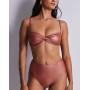 Strapless bath bra with removable cup Aubade Sunlight Glow (Cuivre)