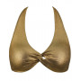 Triangle bath bra with removable cup Aubade Sunlight Glow (Antique Gold)