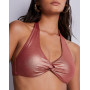 Triangle bath bra with removable cup Aubade Sunlight Glow (Cuivre)